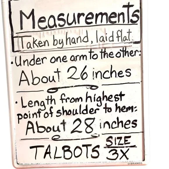 Talbots 3X French Terry red white & blue stripe full zip hoodie pockets cotton & - Picture 11 of 11